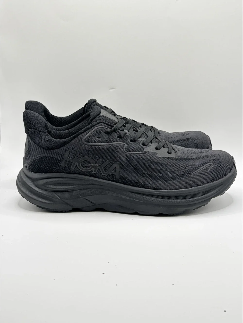 Hoka One One Clifton 10 Men's Running Shoes Size 10D Black